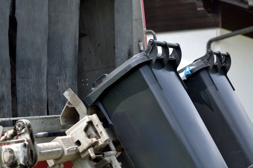 Furniture being cleared from a Camdentown home