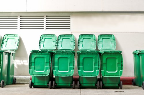 Types of business waste including general and recyclable materials